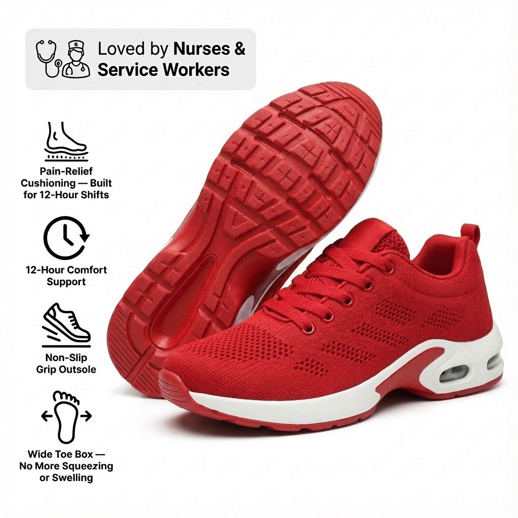 12-Hour Shift Shoes for All-Day Foot, Knee & Back Pain Relief (Copy)