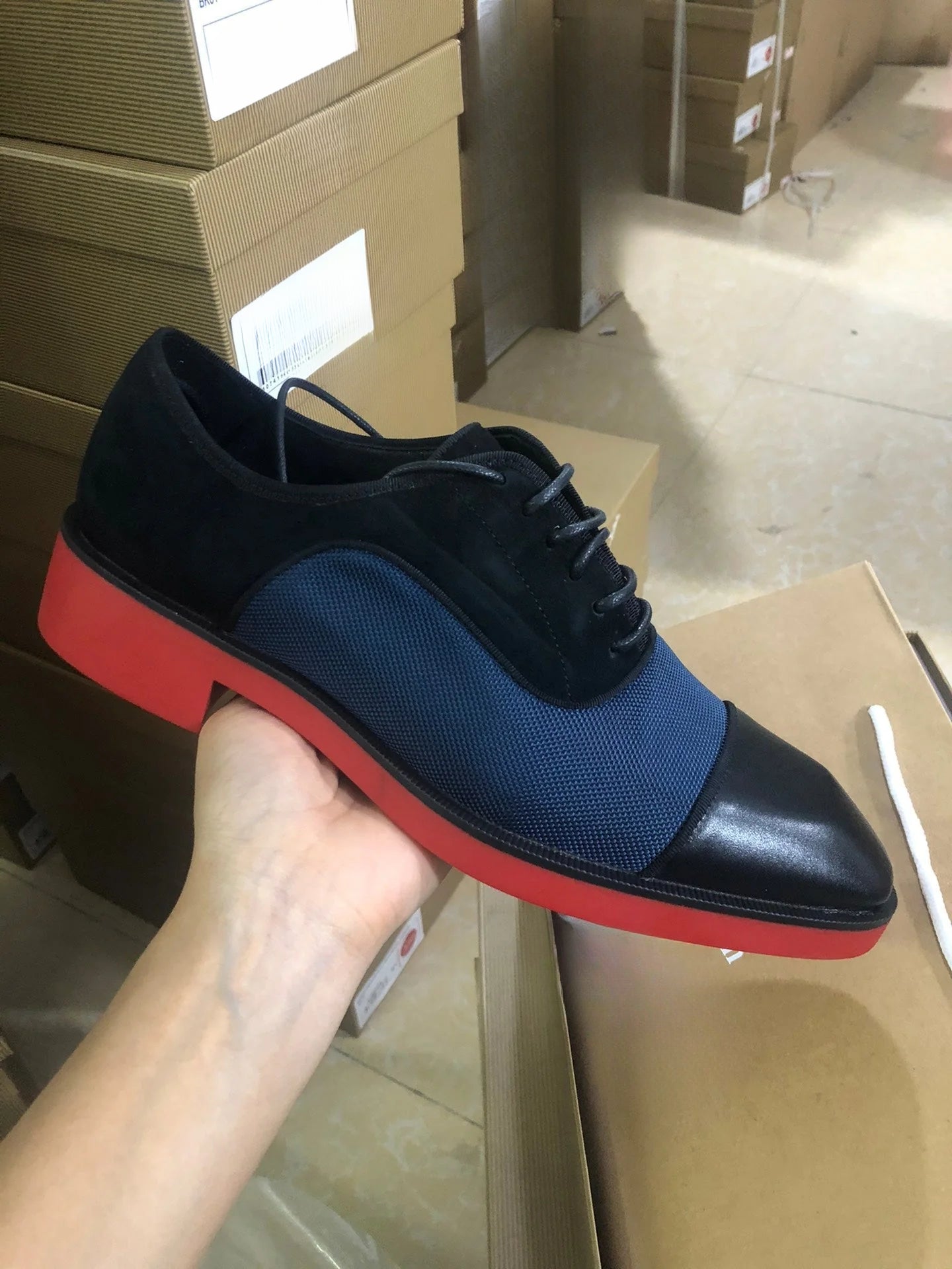 Leather shoes