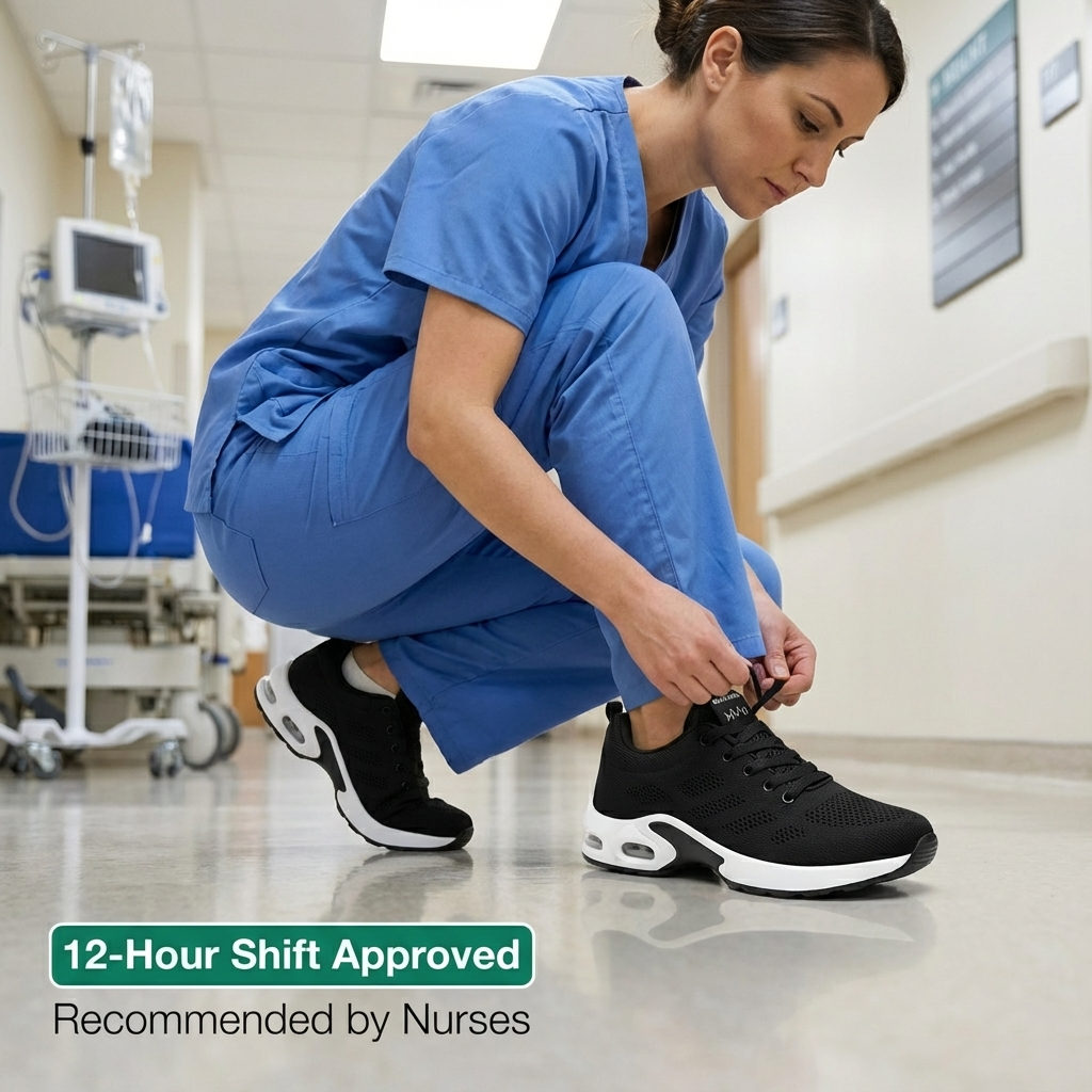 12-Hour Shift Shoes for All-Day Foot, Knee & Back Pain Relief (Copy)